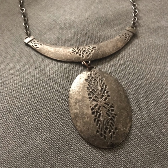 Vintage Steel Necklace - Picture 3 of 7